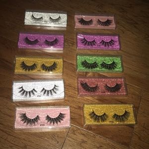 False mink 3D natural lashes
